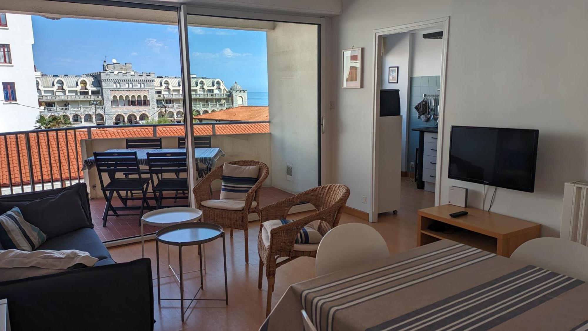 Appartement 3 Pieces Au Coeur D'Hendaye Plage מראה חיצוני תמונה
